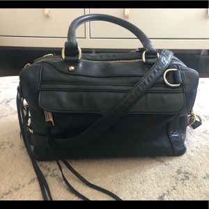 Rebecca Minkoff M.A.B Tote-Black Leather